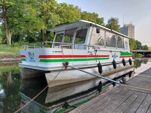 „Gordalina” gotowa na lato. Startuje sezon rejsów tramwajem wodnym po Gwdzie foto: MZK Piła
