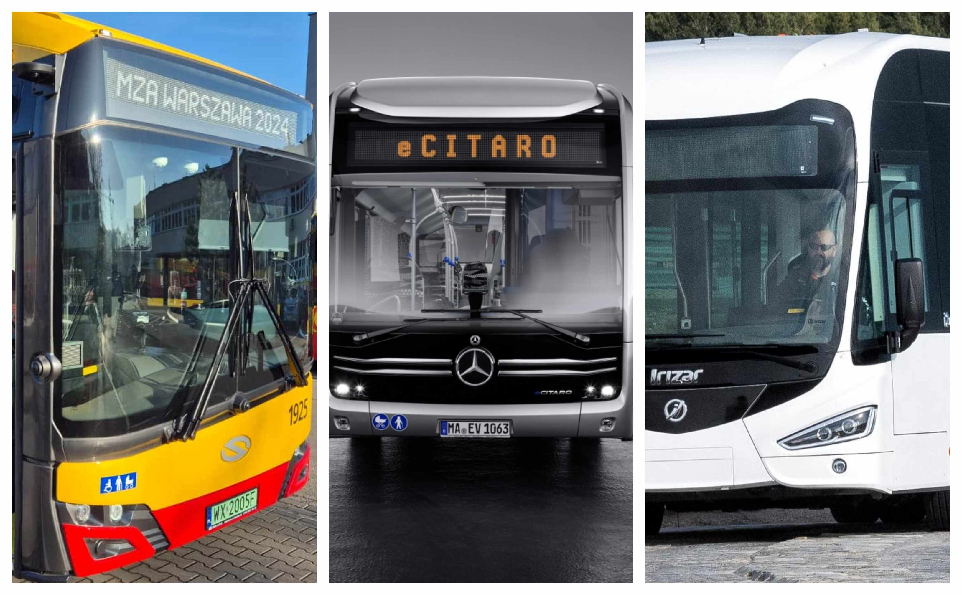 Infobus - Najnowsze autobusy elektryczne dla MZA Warszawa: Nie 25 a 29 x MAXI. A dlaczego plug in?