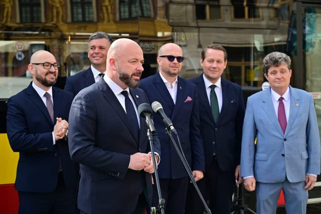Konferencja prasowa MPK Wrocław