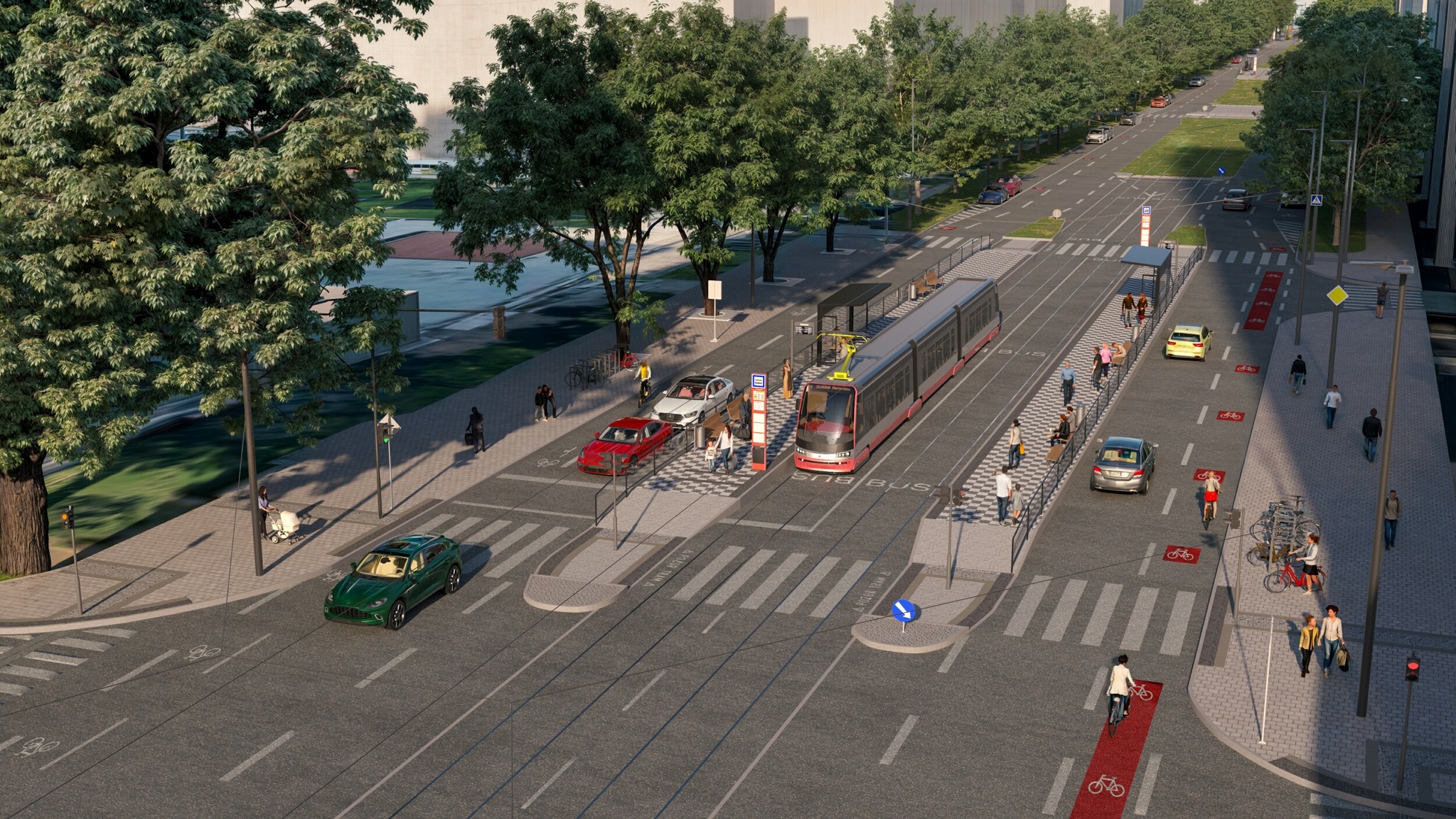 Infotram - DPP Praha wyłonił wykonawcę budowy nowej linii tramwajowej. Prace ruszą w lipcu 2025 r.