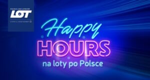 Promocyjne loty krajowe z LOT-em: nawet -25% zniżki z kodem HAPPYHOURS