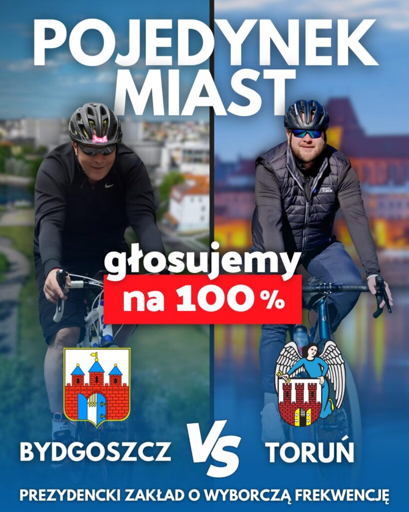Bydgoszcz kontra Toruń. Samorządowe starcie na frekwencję