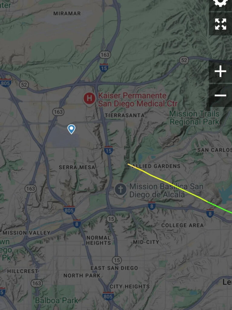 Katastrofa samolotu Cessna 550 w San Diego. Są ofiary śmiertelne
