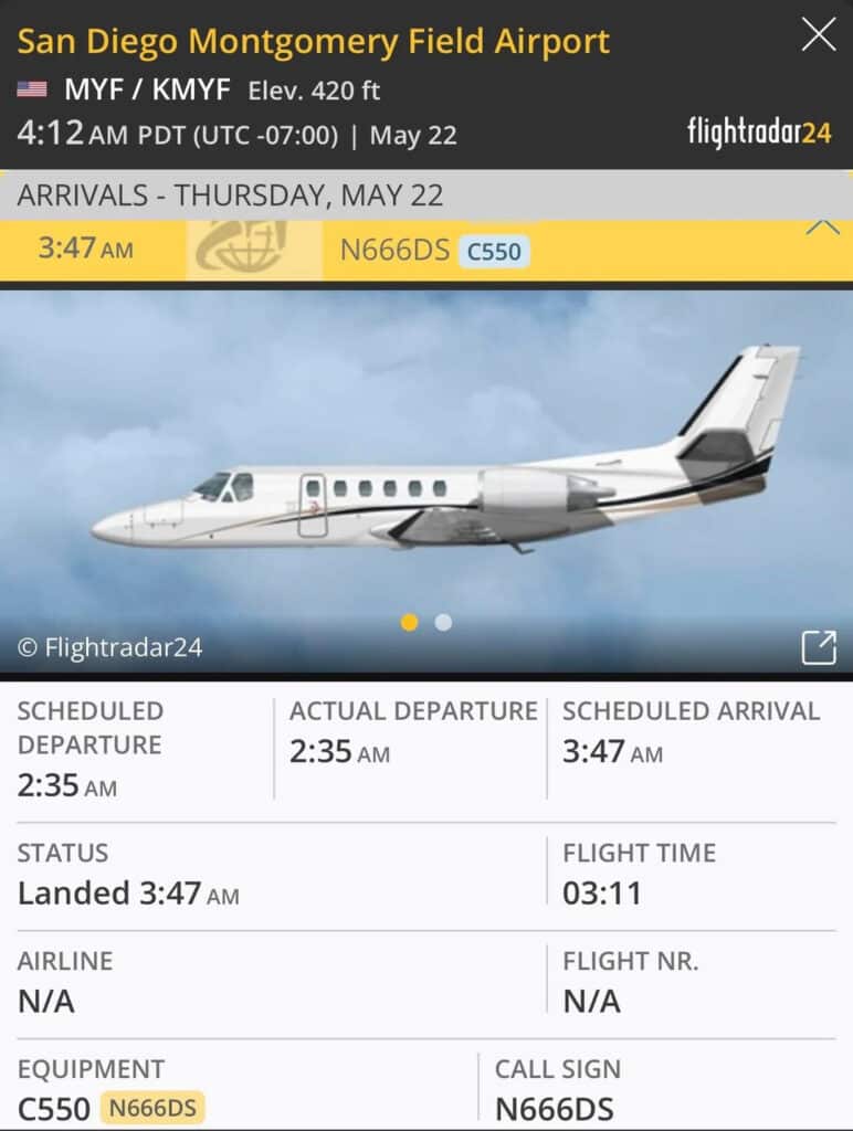 Katastrofa samolotu Cessna 550 w San Diego. Są ofiary śmiertelne