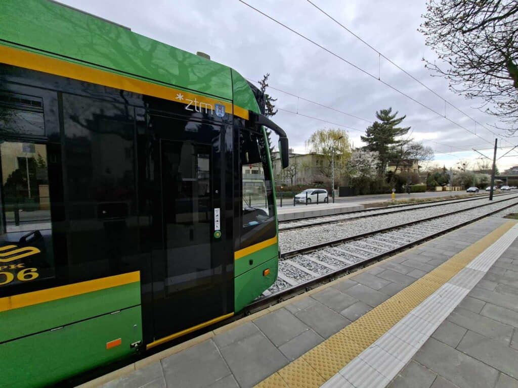 2 czerwca powrót tramwajów MPK Poznań na most Królowej Jadwigi i początek remontu torów na Górnej Wildzie foto: ZTM Poznań