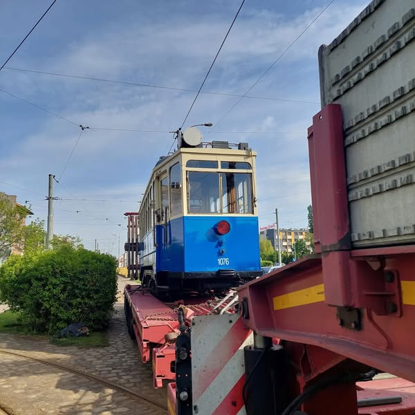 Zabytkowy tramwaj we Wrocławiu