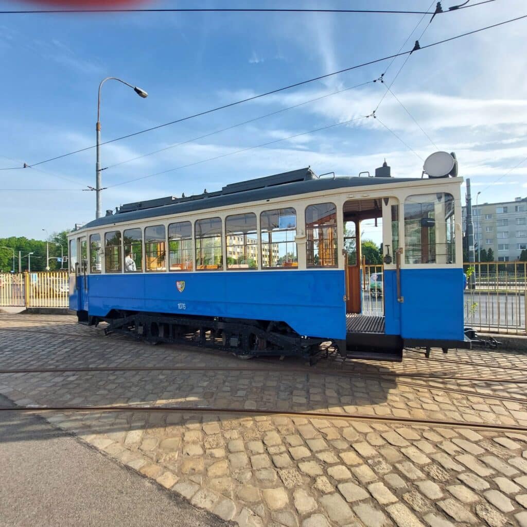 Zabytkowy tramwaj we Wrocławiu