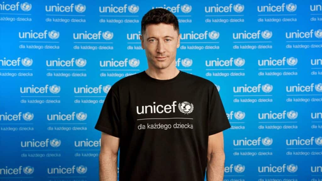 Robert Lewandowski w kampanii o wykluczeniu komunikacyjnym. Od UNICEF