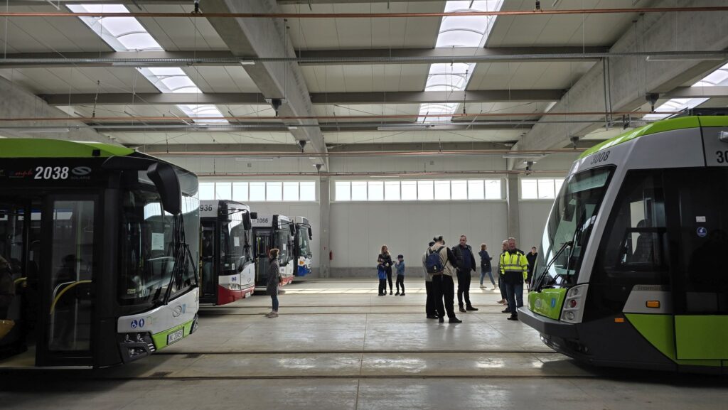 MPK Olsztyn od kuchni. Otwarte drzwi w tramach Dni Funduszy Europejskich