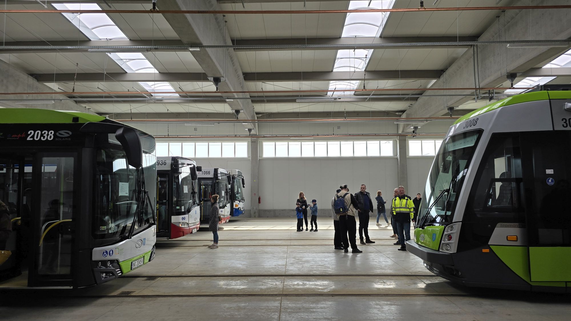 Infotrans - MPK Olsztyn od kuchni. Otwarte drzwi w tramach Dni Funduszy Europejskich