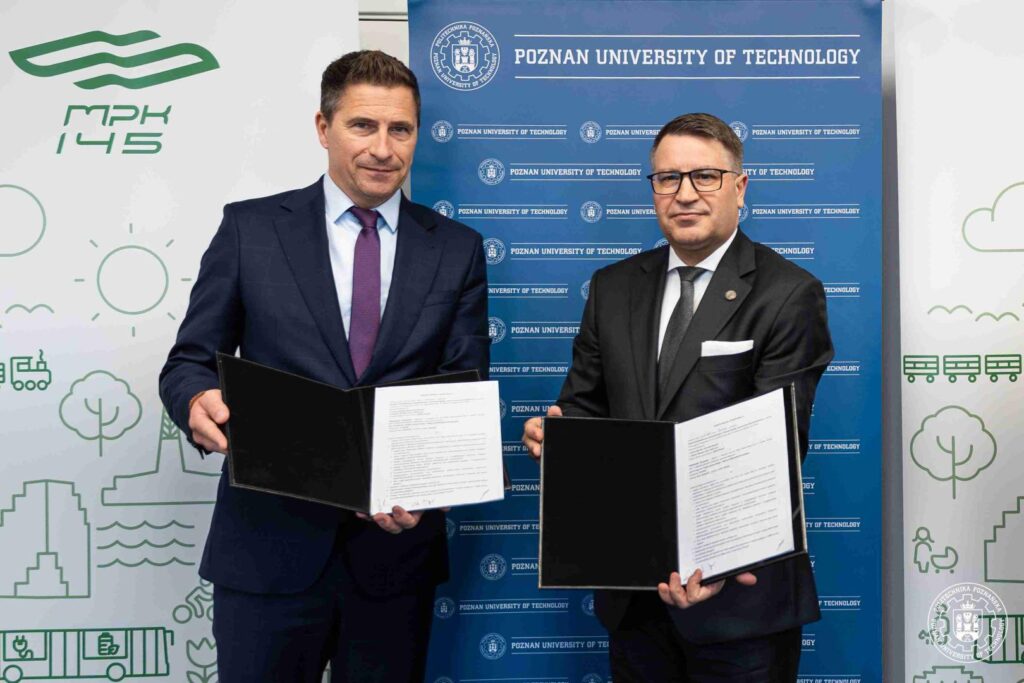 MPK Poznań i Politechnika Poznańska łączą siły. Na rzecz transportu publicznego fot. PUT