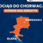 27 czerwca startuje połączenie kolejowe z Warszawy do Rijeki