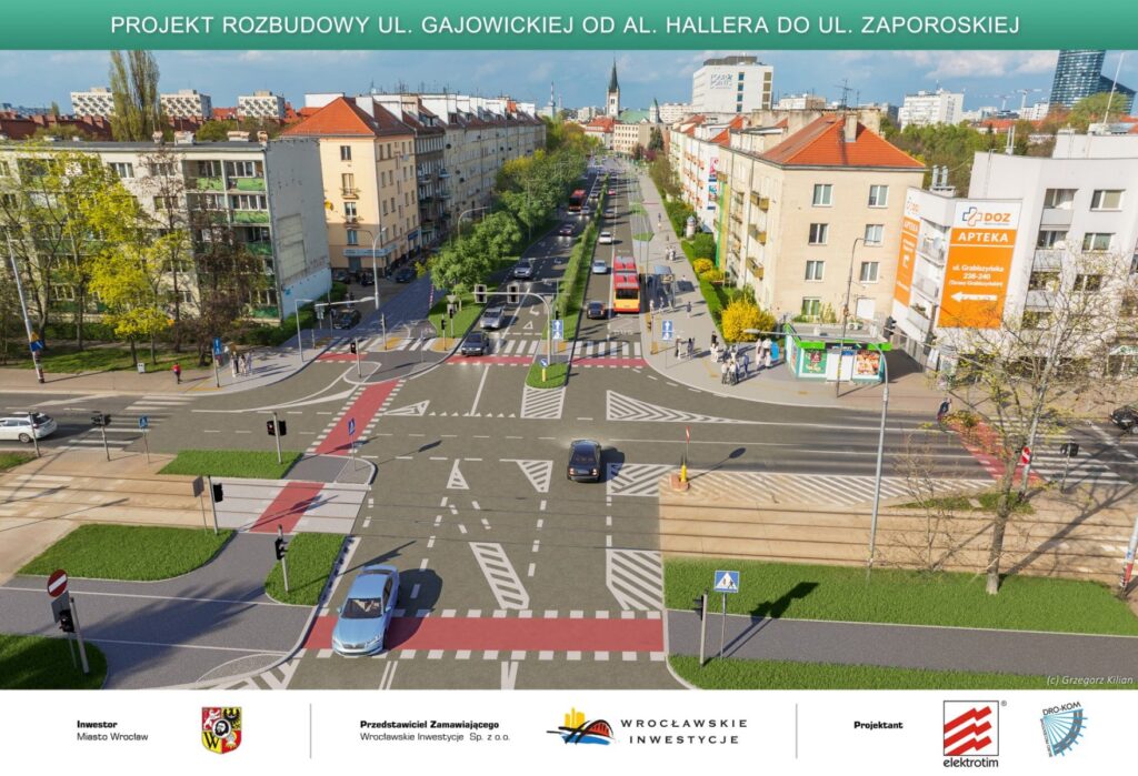 Wrocław: Jest przetarg na remont ul. Gajowickiej. Pojawi się tam buspas