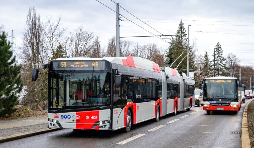 Praga elektryzuje następne linie autobusowe. Trolejbusy wejdą na trasy nr 51 i 53