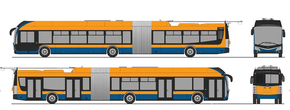 Škoda dostarczy do Zlína i Otrokovic do 60 trolejbusów bateryjnych. Jest umowa