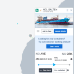 Norwegia/ Statek wbił się dziobem w brzeg fiordu