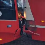 Zderzenie tramwajów w Katowicach