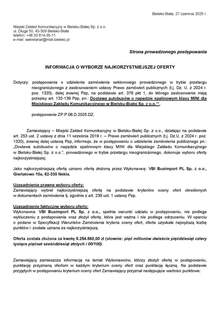 MZK Bielsko-Biała inwestuje w mały tabor i nową markę