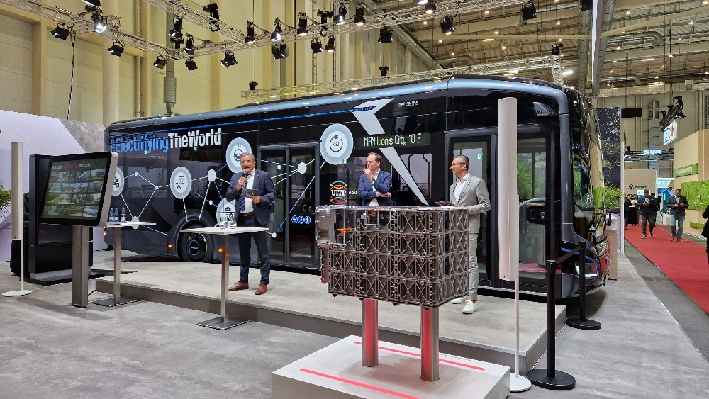 Autobusy na UIPT Summit 2025 Hamburg - konferencja MAN