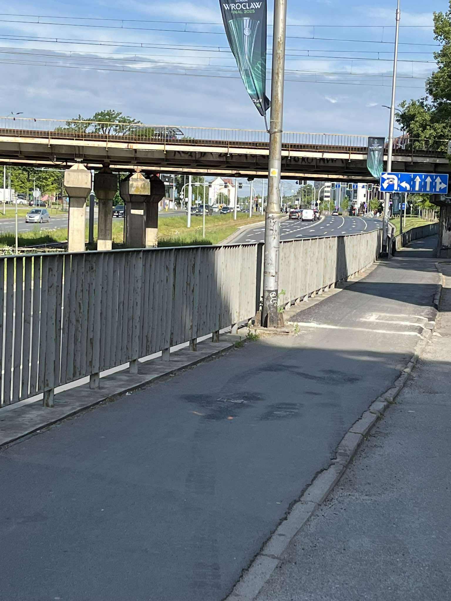 Infobike - Remont trasy pieszo-rowerowej na ul. Legnickiej we Wrocławiu