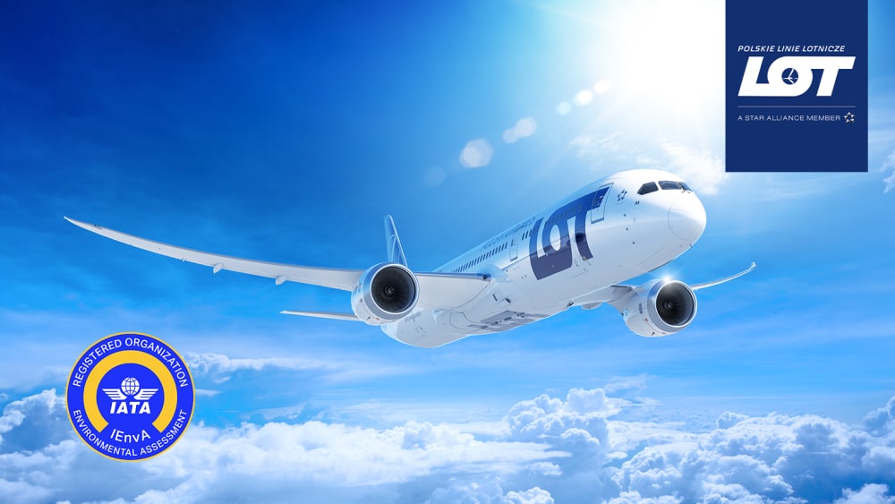 LOT certyfikowany przez IATA – nowe standardy środowiskowe w polskim lotnictwie