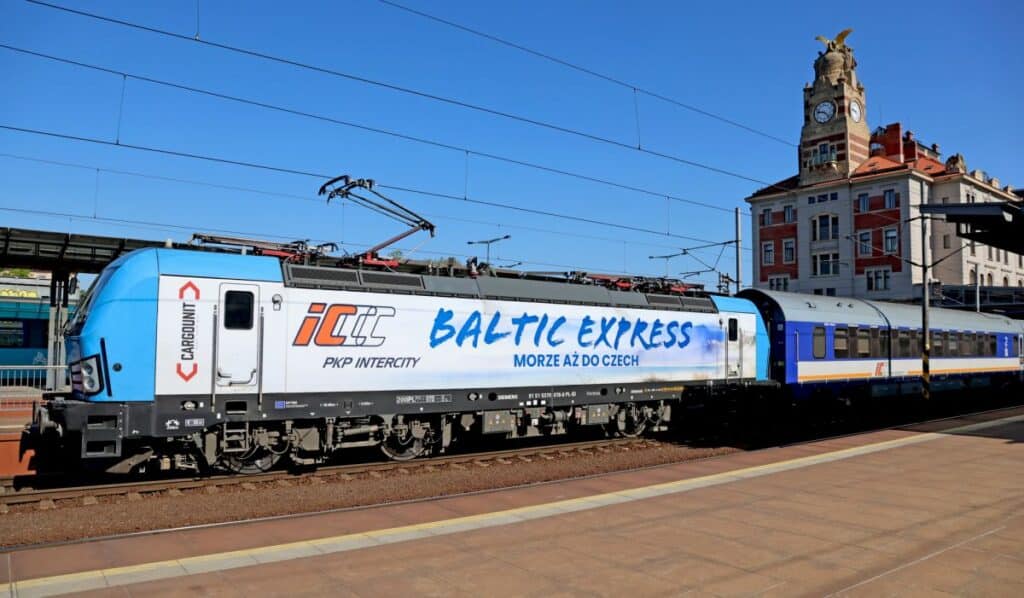 Baltic Express jednym z najczęściej wybieranych pociągów w Czechach foto: CD