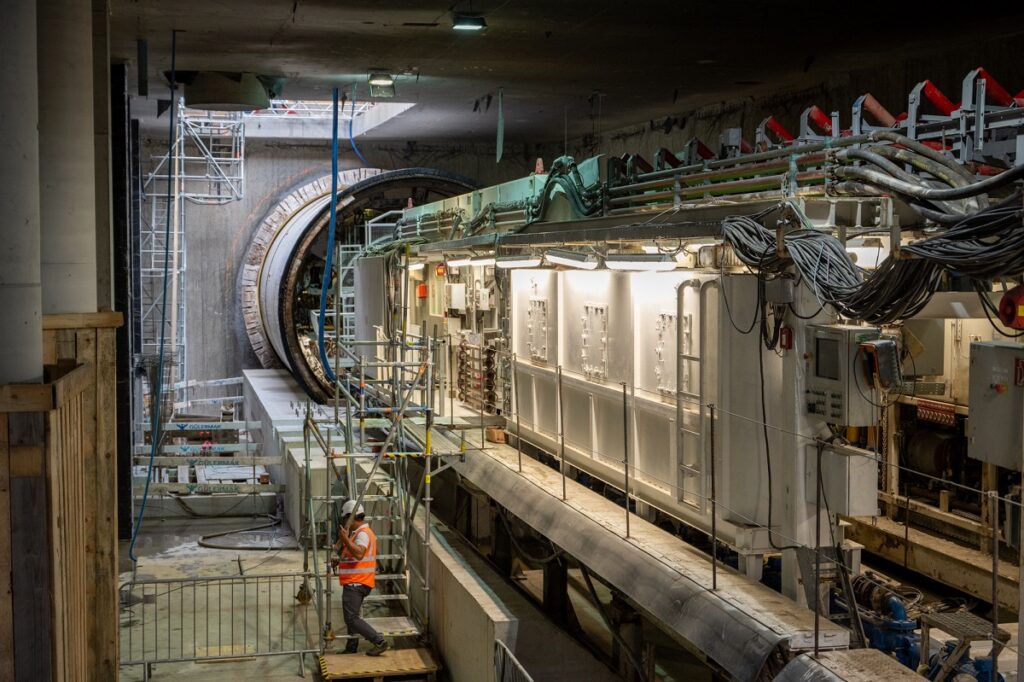 Jak powstaje metro? Dzień otwarty dla mieszkańców Warszawy foto: UM Warszawa
