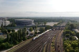 Testy pociągu CRRC na Węgrzech