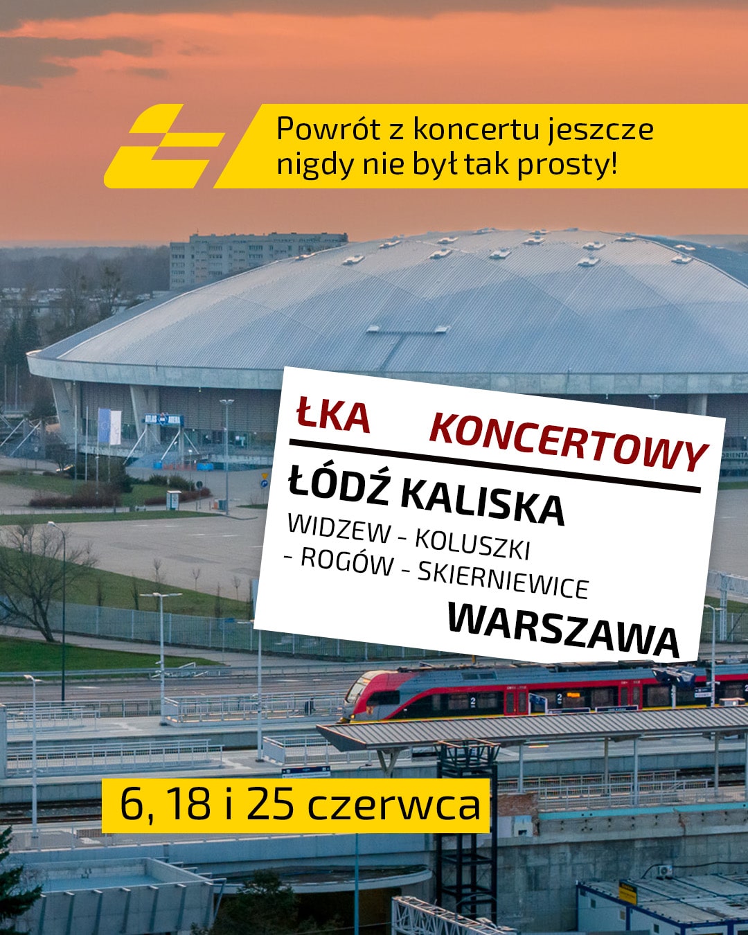 Inforail - Koncertowe pociągi ŁKA