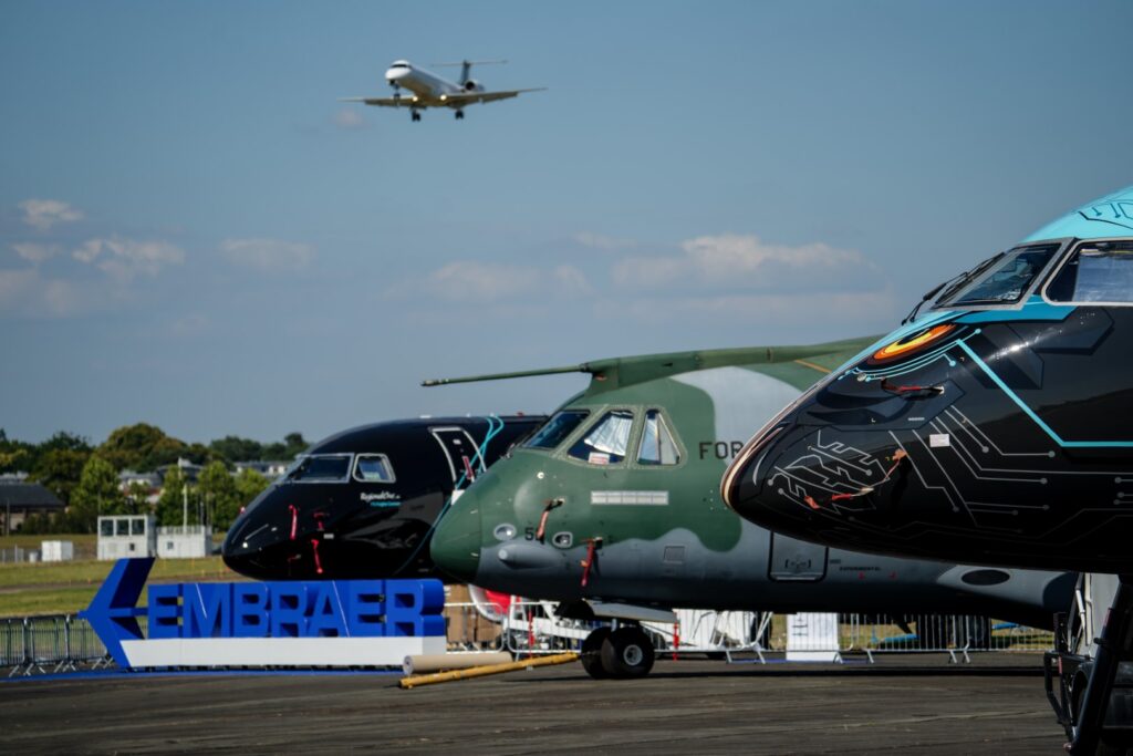 Embraer po Air Paris Show 2025: Zamówienia na 74 samolotów