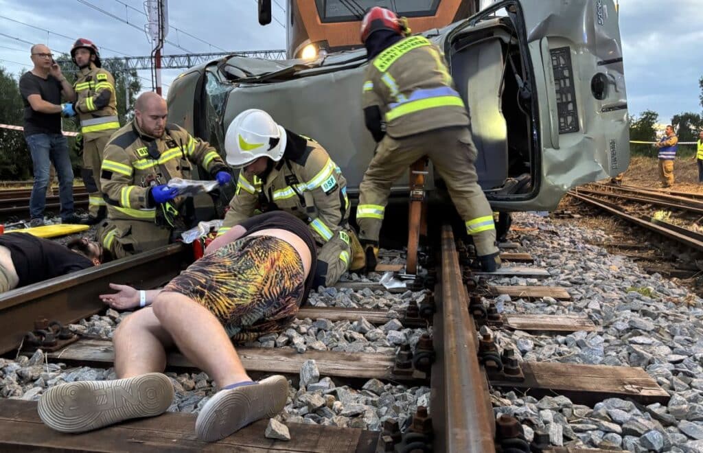 Leo Express zainicjował międzynarodowe ćwiczenie kryzysowe z udziałem pociągu foto: Leo Express