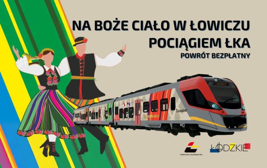 Na Boże Ciało do Łowicza. Promocja w ŁKA i przejazd „Dziesięciolatkiem” foto: ŁKA