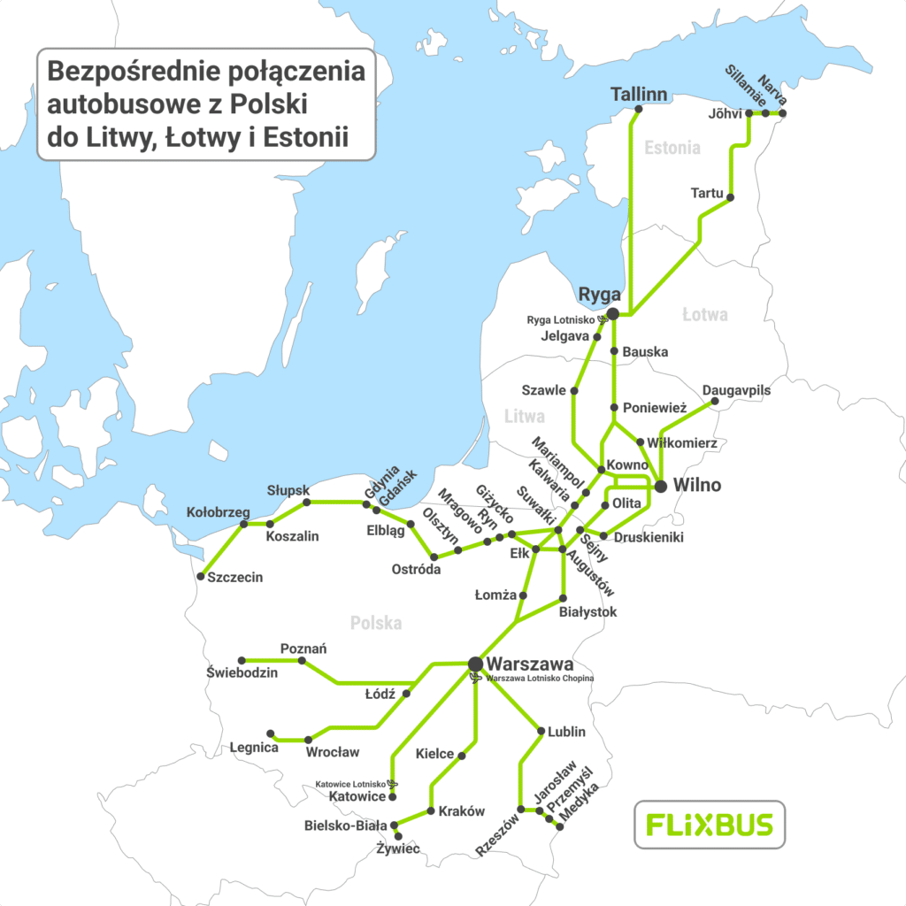 Siatka połączeń FlixBus