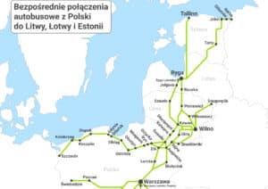 Alternatywa dla kolei? Szybciej i bez przesiadek FlixBusem do Wilna, Rygi i Tallina