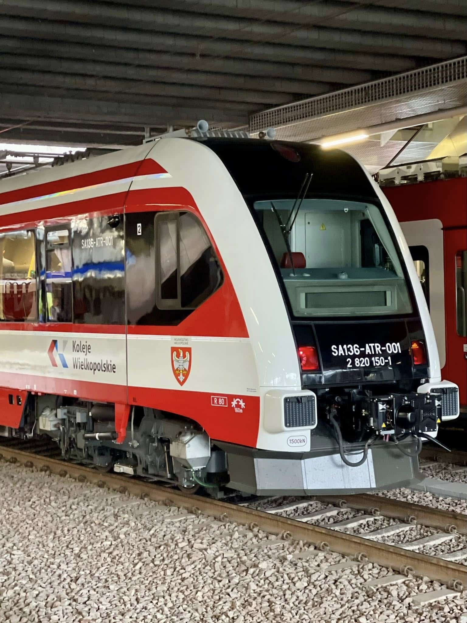 Inforail - Public Transport Service przekazał pierwszy SA136ATR Kolejom Wielkopolskim