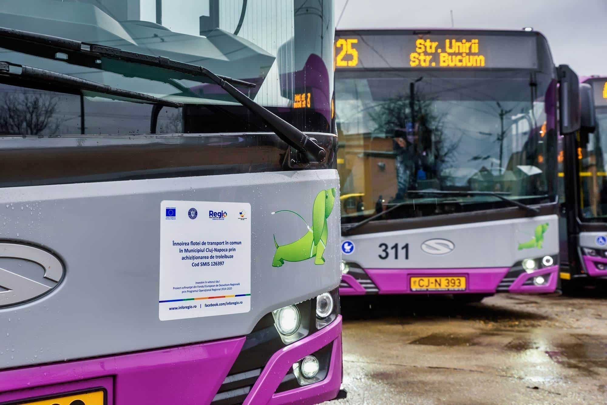 Infobus - Cluj-Napoca kupuje 40 MEGA autobusów elektrycznych. Wygrał Solaris