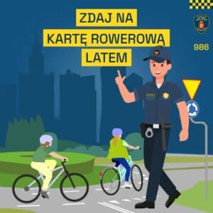 Warszawa i wakacyjne egzaminy na kartę rowerową