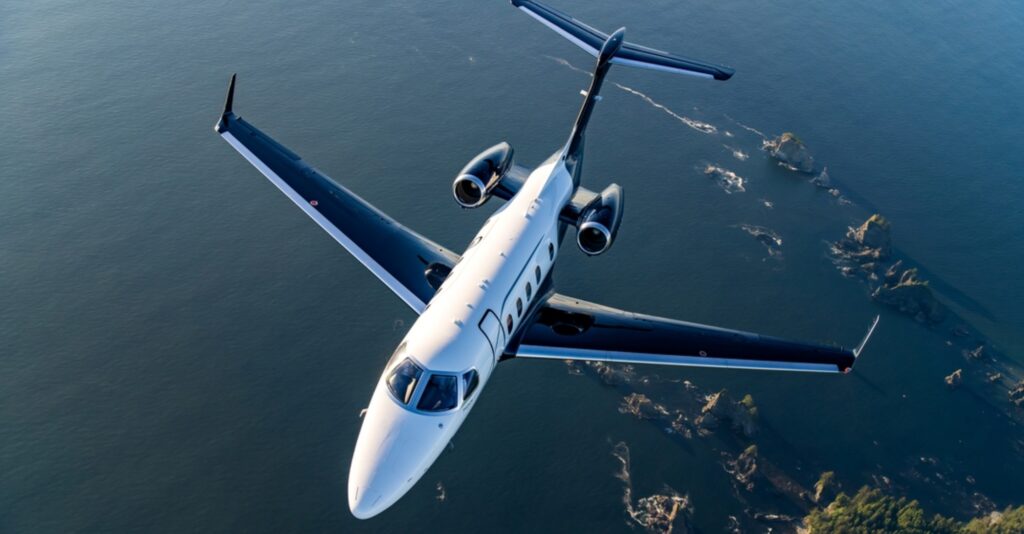 Luksus i technologia w chmurach: Embraer zachwyca na pokazie lotniczym w Brazylii fot. Embraer