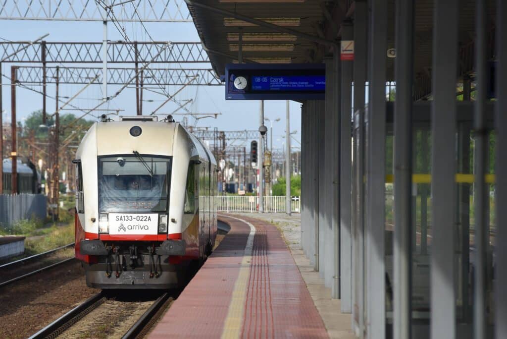 Pociąg „Borsuk” ruszył na szlak. Nowe wakacyjne połączenie Arrivy do serca Borów Tucholskich foto: Arriva