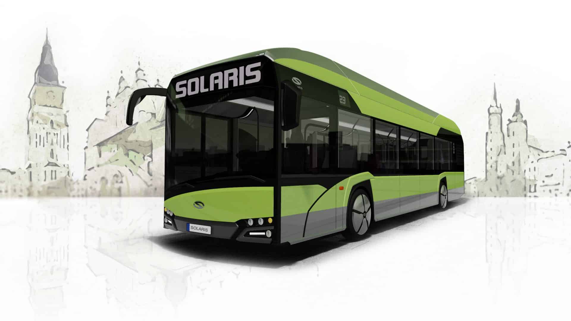 Infobus - Powstaje wodorowa flota MZK Piła. Solarisy Urbino12 hydrogem już zakontraktowane