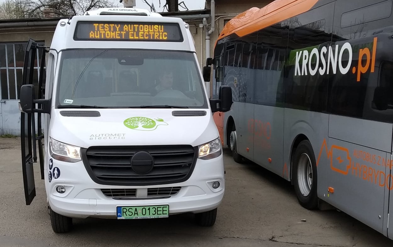 Infobus - Automet wygrywa przetarg w Walcach. MINI autobus elektryczny trafi do gminy