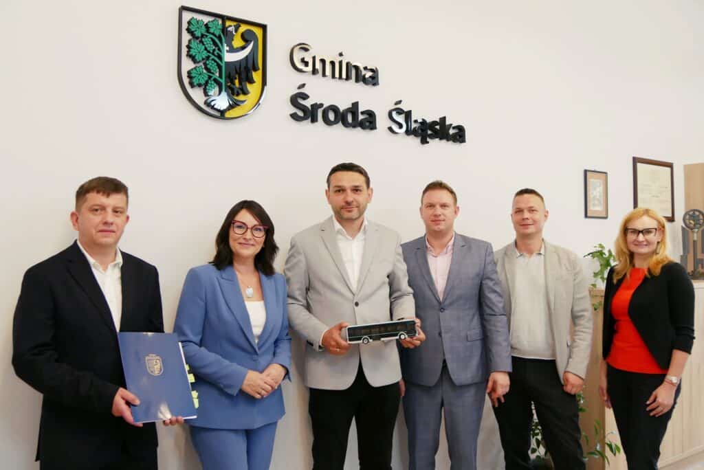 ŚKP otrzyma autobusy marki Yutong od firmy Busnex Poland. / fot. UG Środa Śląska
