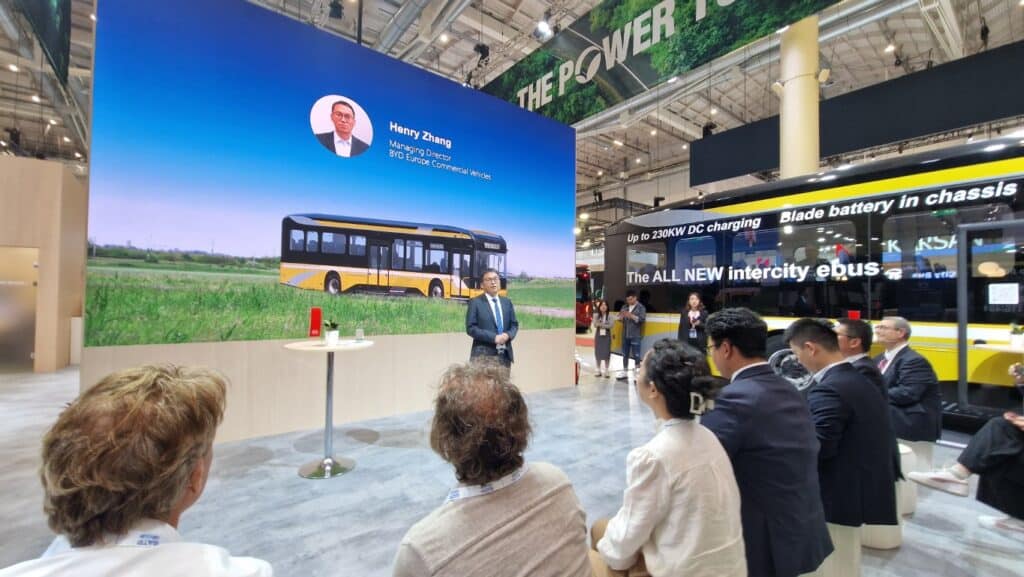Autobusy na UIPT Summit 2025 Hamburg - oferta BYD