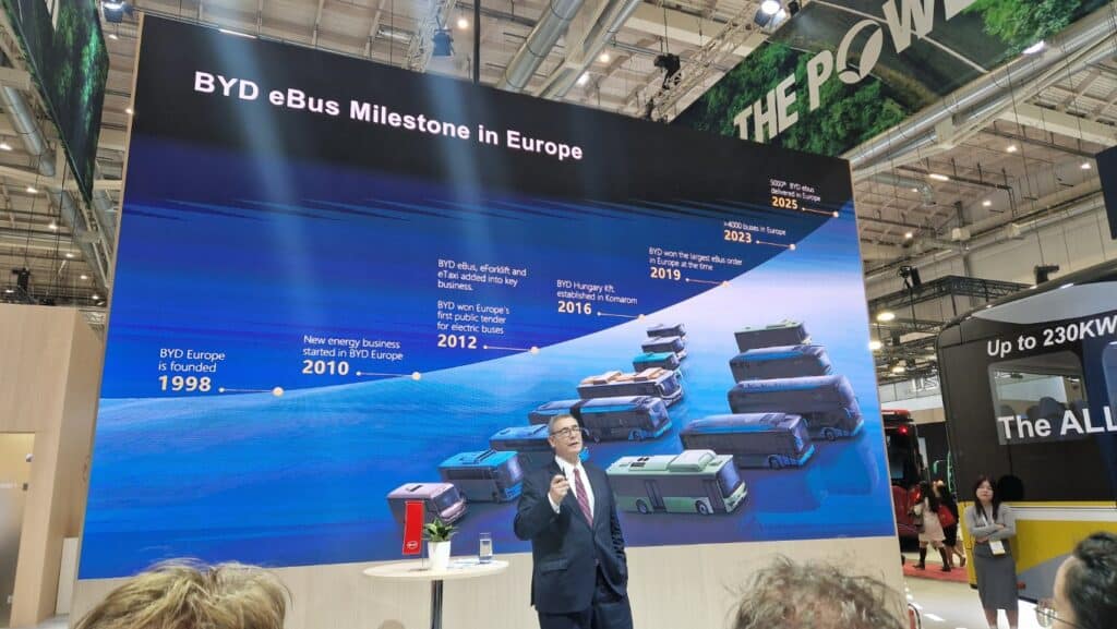 Autobusy na UIPT Summit 2025 Hamburg - oferta BYD