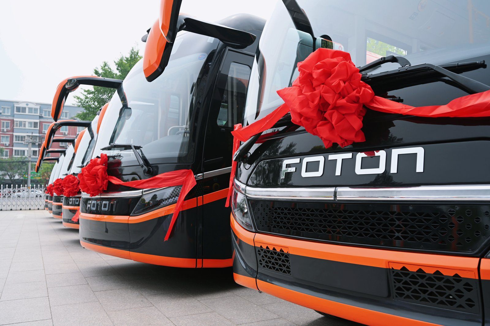 312 autobusów Foton trafiło na Madagaskar / fot. Foton