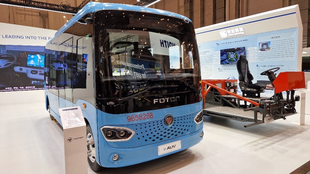 UITP 2025: Foton z autobusem autonomicznym i globalnym podwoziem elektrycznym