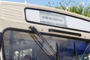 Białystok/ Turystyczne przejazdy po mieście zabytkowymi autobusami / fot. UM Białystok