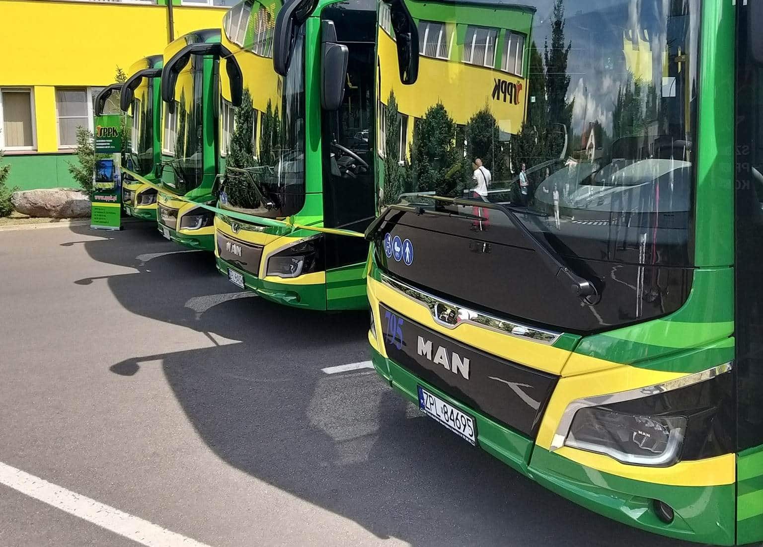 Infobus - MAN wygrywa przetarg w Policach na trzy autobusy diesla. Powrót lwa do SPPK