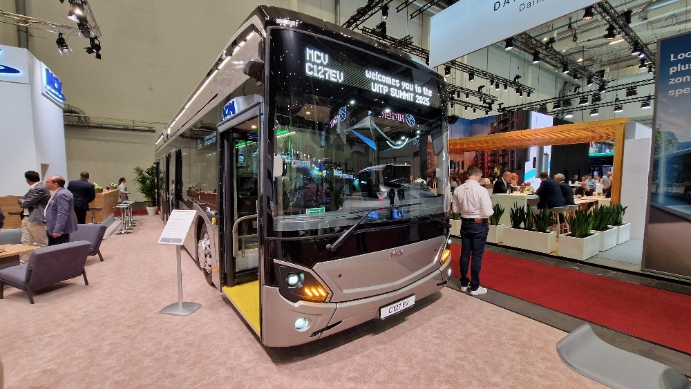 MCV prezentuje nową generację e-busów na UITP Summit 2025
