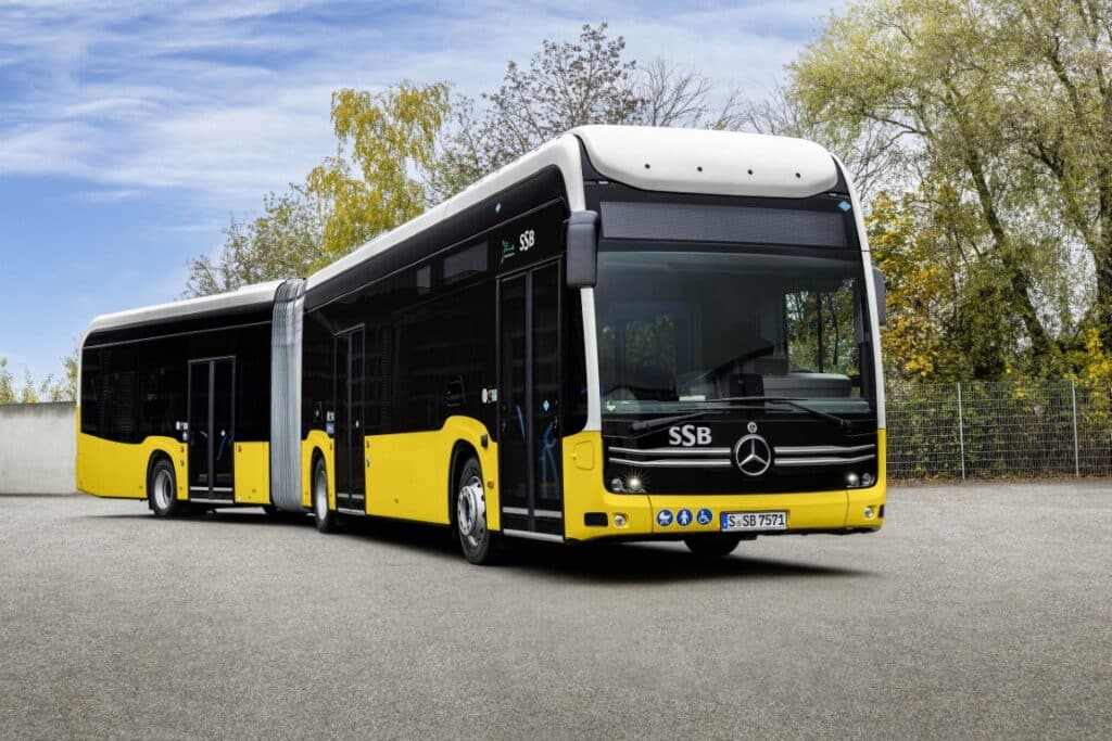 Mercedes-Benz eCitaro G fuel cell z H2-Mode dla SSB